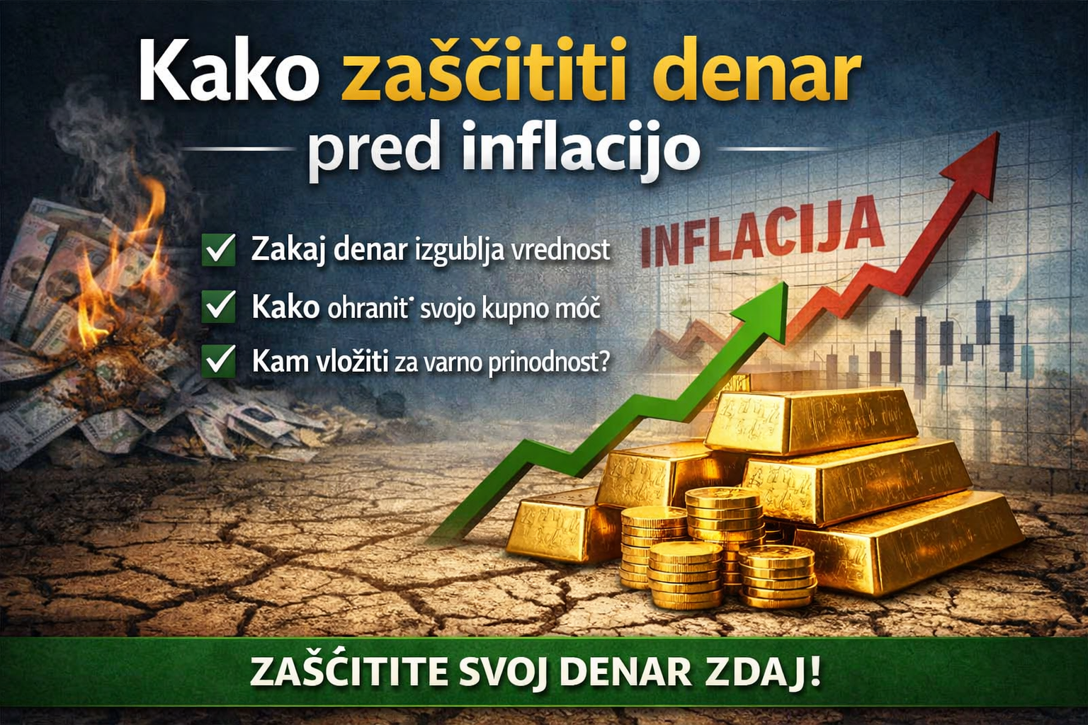 kako zaščititi denar